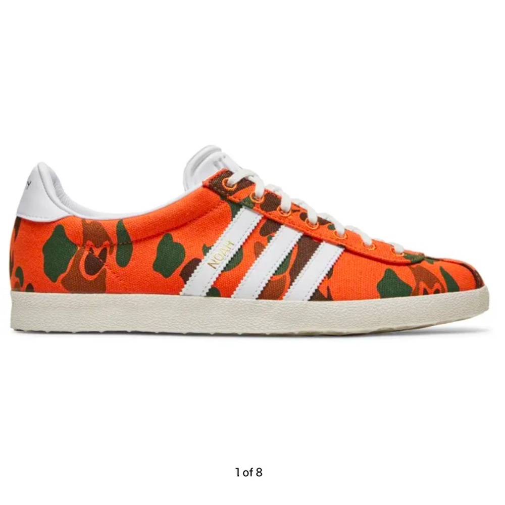 Adidas × Noah Gazelle OG
Collaboration Men's Orange  camouflage